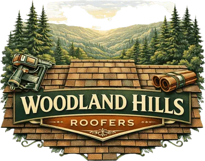 Woodland Hills Roofers logo
